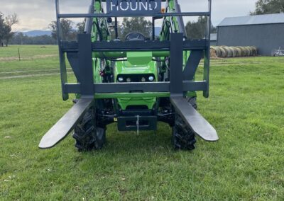 Powerful Tree Post Puller Attachment for ranch work